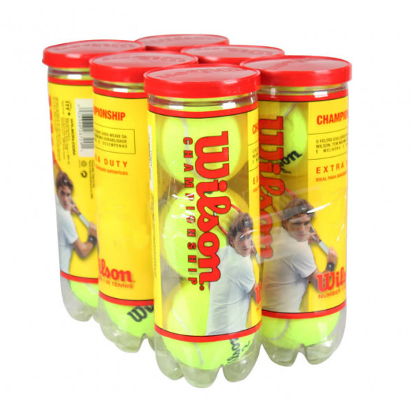 Bola Wilson Championship - 6 tubos Bola Wilson Championship - 6 tubos