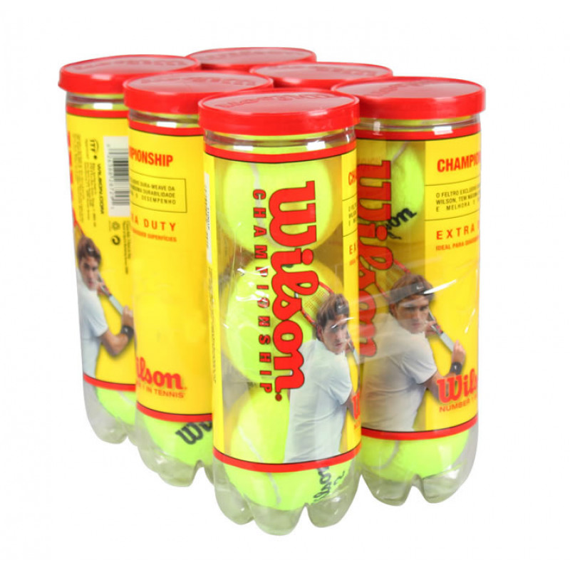 Bola Wilson Championship - 6 tubos Bola Wilson Championship - 6 tubos